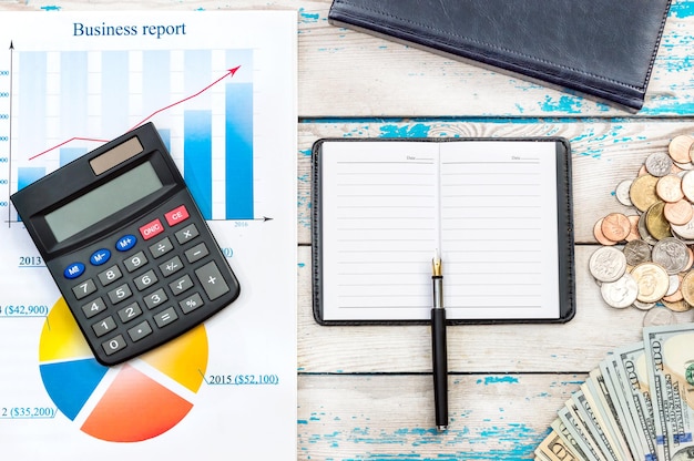 Financial data consolidation across multiple investment accounts displayed on a refined workspace